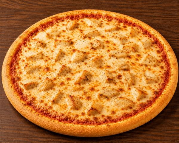 chicken and cheese pizza