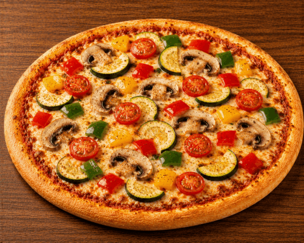 garden veggie pizza