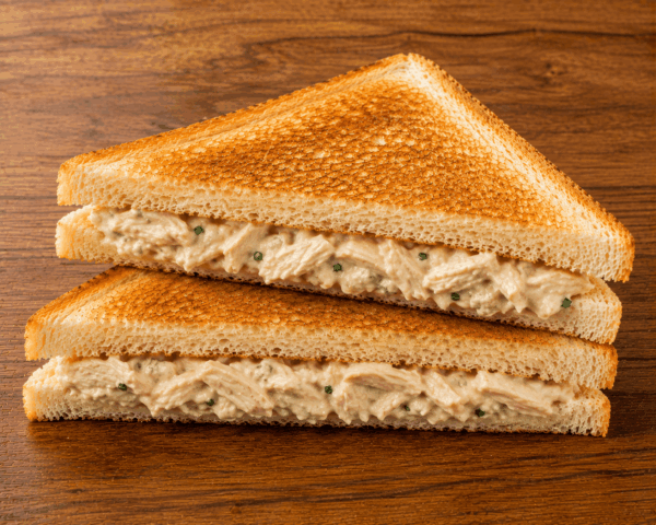 toasted chicken mayo sandwich